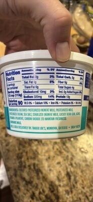 Trader Joe's Small Curd Low Fat Cottage Cheese packaging