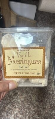 Trader Joe's Vanilla Meringues packaging