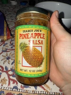 Trader Joe's Pineapple Salsa package