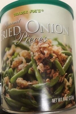 Trader Joe's Gourmet Fried Onion Pieces package