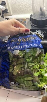 Trader Joe's Baby Lettuce Mix package