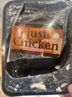 Trader Joe's Just Chicken package