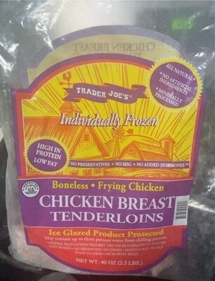 Trader Joe's Chicken Breast Tenderloins package
