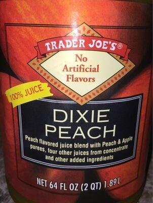 Trader Joe's Dixie Peach packaging