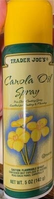 Trader Joe's Canola Oil Spray packaging