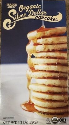 Trader Joe's Silver Dollar Pancakes packaging
