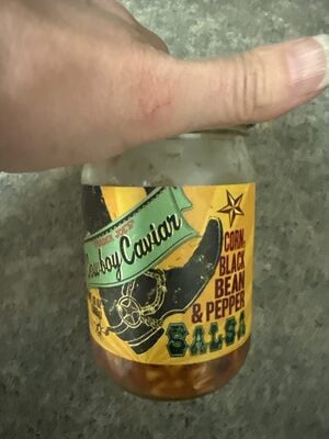 Trader Joe's Cowboy Caviar Salsa, Corn, Black Bean & Pepper packaging