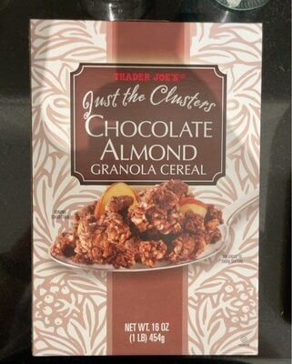 Trader Joe's Chocolate Almond Granola Cereal packaging