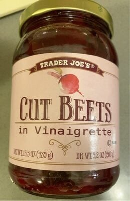 Trader Joe's Cut Beets In Vinaigrette package