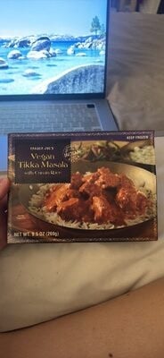 Trader Joe's Vegan Tikka Masala With Cumin Rice package