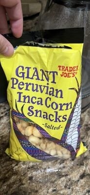 Trader Joe's Giant Peruvian Inca Corn Snacks - Salted package
