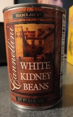 Trader Joe's Cannellini White Kidney Beans package