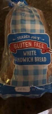 Trader Joe's Gluten-Free White Sandwich Bread package