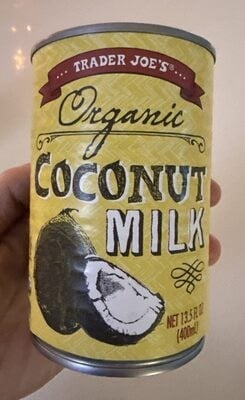 Trader Joe's Organic Coconut Milk packaging
