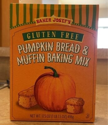 Trader Joe's Pumpkin Bread And Muffin Baking Mix packaging