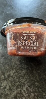 Trader Joe's Salsa Especial Medium package