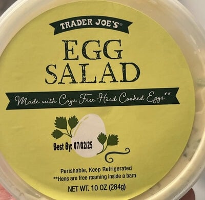 Trader Joe's Egg Salad packaging