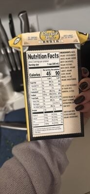 Trader Joe's Organic Chicken Bone Broth packaging