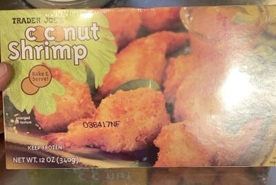 Trader Joe's Coconut Shrimp package
