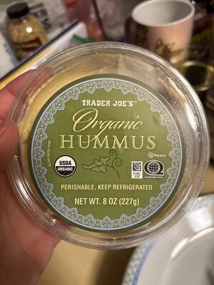Trader Joe's Classic Hummus packaging