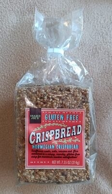 Trader Joe's Gluten Free Norwegian Crispbread packaging