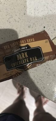 Trader Joe's Dark Chocolate packaging