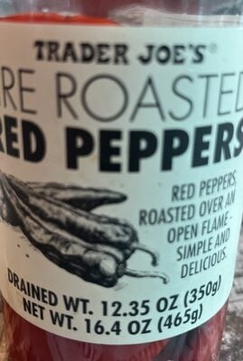 Trader Joe's Fire Roasted Red Peppers packaging