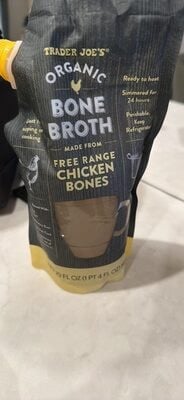Trader Joe's Organic Bone Broth package