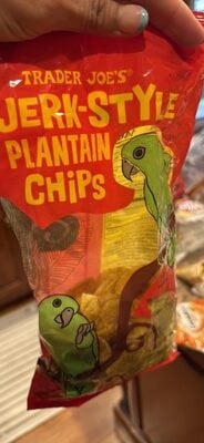Trader Joe's Jerk-Style Plantain Chips packaging