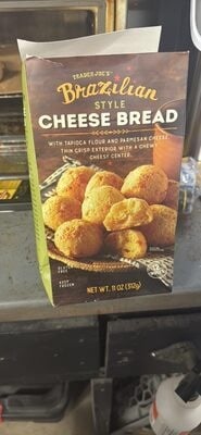 Trader Joe's Brazilian Style Cheese Bread packaging
