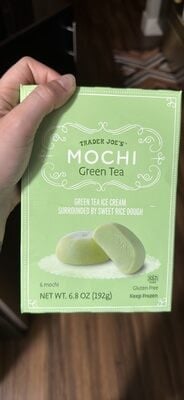 Trader Joe's Mochi Green Tea packaging