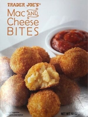 Trader Joe's Mac And Cheese Bites packaging