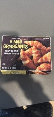 Trader Joe's 8 Mini Croissants packaging