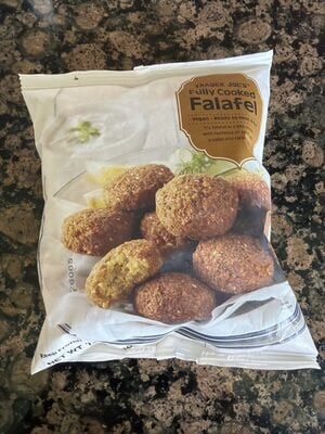 Trader Joe's Fully Cooked Falafel packaging