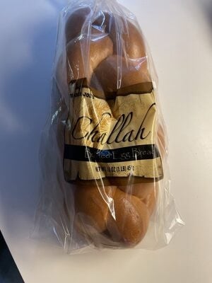 Trader Joe's Challah Bread packaging