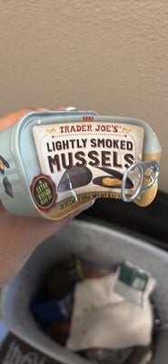 Trader Joe's Lightly Smoked Mussels package