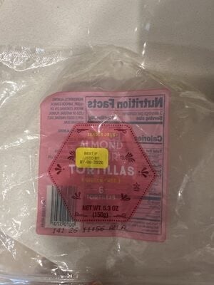 Trader Joe's Almond Flour Tortillas packaging