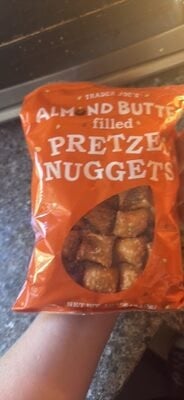 Trader Joe's Almond Butter Filled Pretzel Nuggets packaging