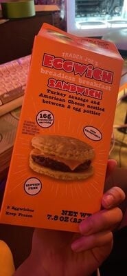 Trader Joe's Eggwich Breadless Breakfast Sandwich packaging