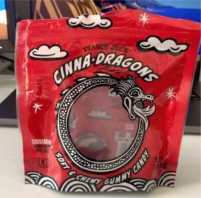 Trader Joe's Cinna-Dragons packaging