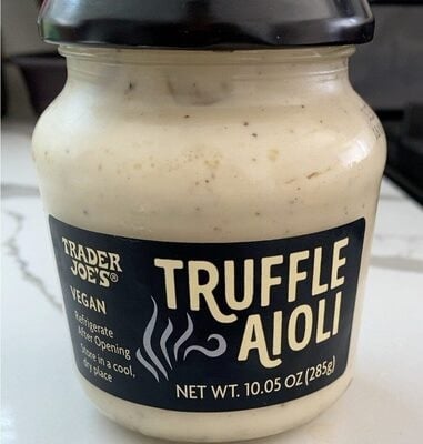 Trader Joe's Truffle Aioli packaging