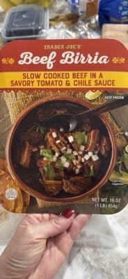 Trader Joe's Beef Birria package