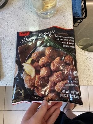 Trader Joe's Chicken Karaage packaging