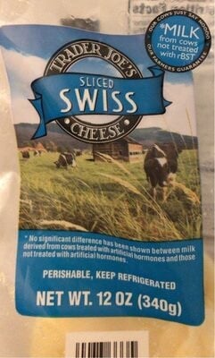 Trader Joe's Sliced Swiss package