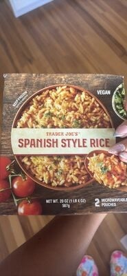 Trader Joe's Spanish Style Rice packaging