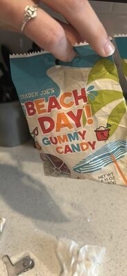 Trader Joe's Beach Day! Gummy Candy packaging