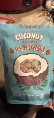 Trader Joe's Coconut Flavored Almonds packaging
