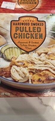 Trader Joe's Hardwood Smoked Pulled Chicken packaging