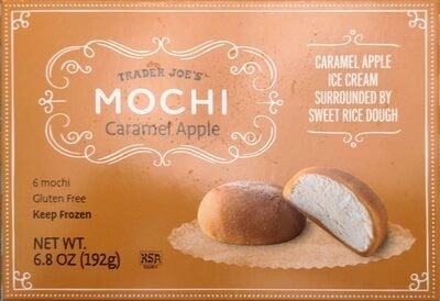Trader Joe's Caramel Apple Mochi packaging