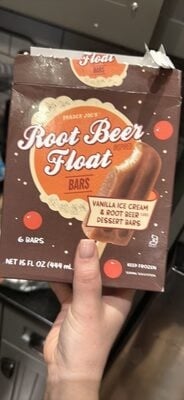 Trader Joe's Root Beer Float Bars packaging